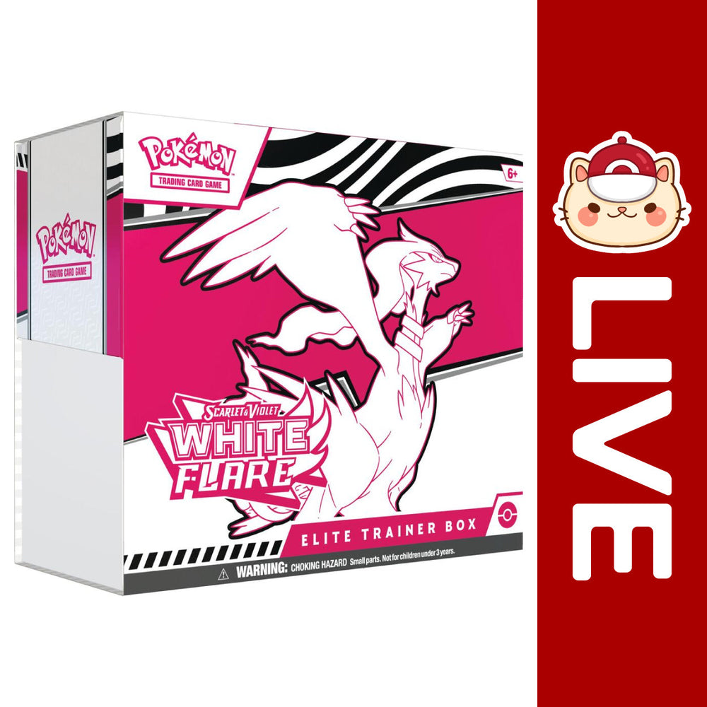 Pokémon TCG English - Black Bolt & White Flare - Scarlet & Violet (Online Only) (Online Order Only)