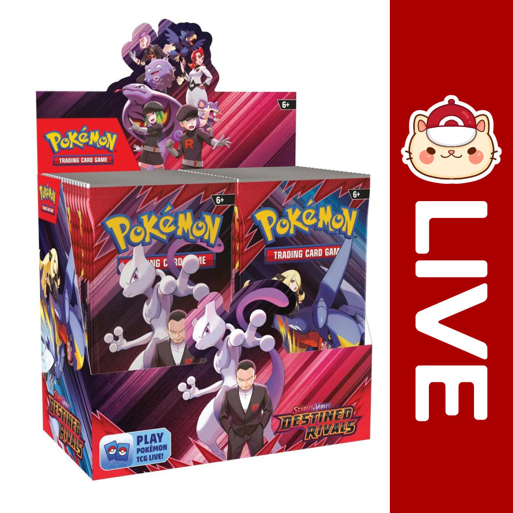 Pokémon TCG English - Destined Rivals - Scarlet & Violet (Online Only) (Online Order Only)