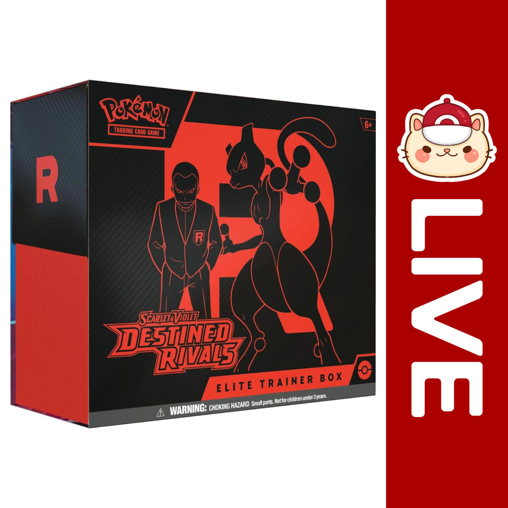 Pokémon TCG English - Destined Rivals - Scarlet & Violet (Online Only) (Online Order Only)