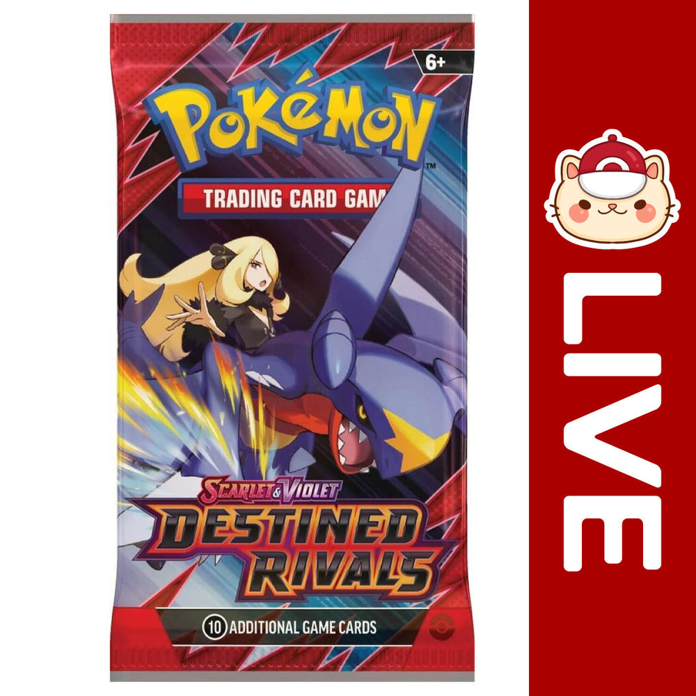 Pokémon TCG English - Destined Rivals - Scarlet & Violet (Online Only) (Online Order Only)