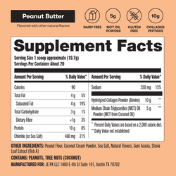 Grass-Fed Collagen Peptides & MCT Brain Boost (ONLINE ORDER ONLY)
