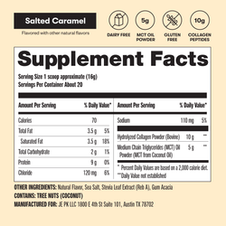 Grass-Fed Collagen Peptides & MCT Brain Boost (ONLINE ORDER ONLY)