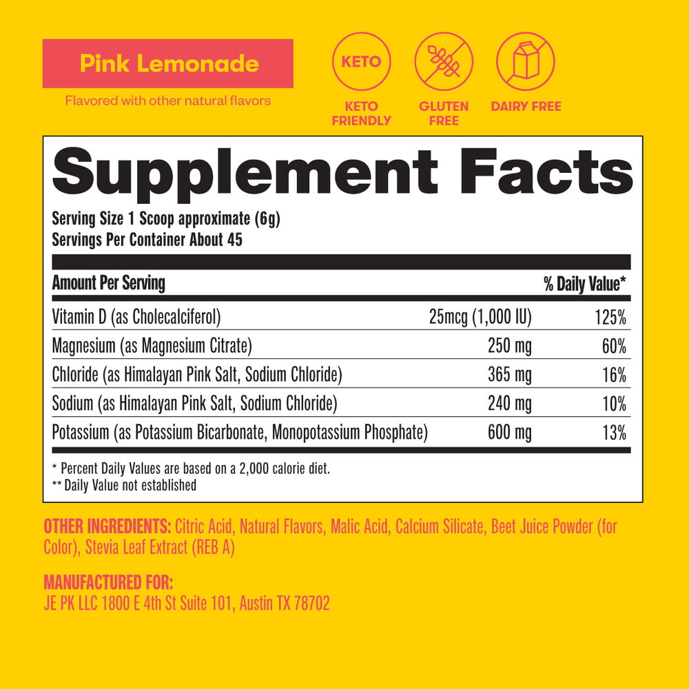 Daily Electrolytes (ONLINE ORDER ONLY)