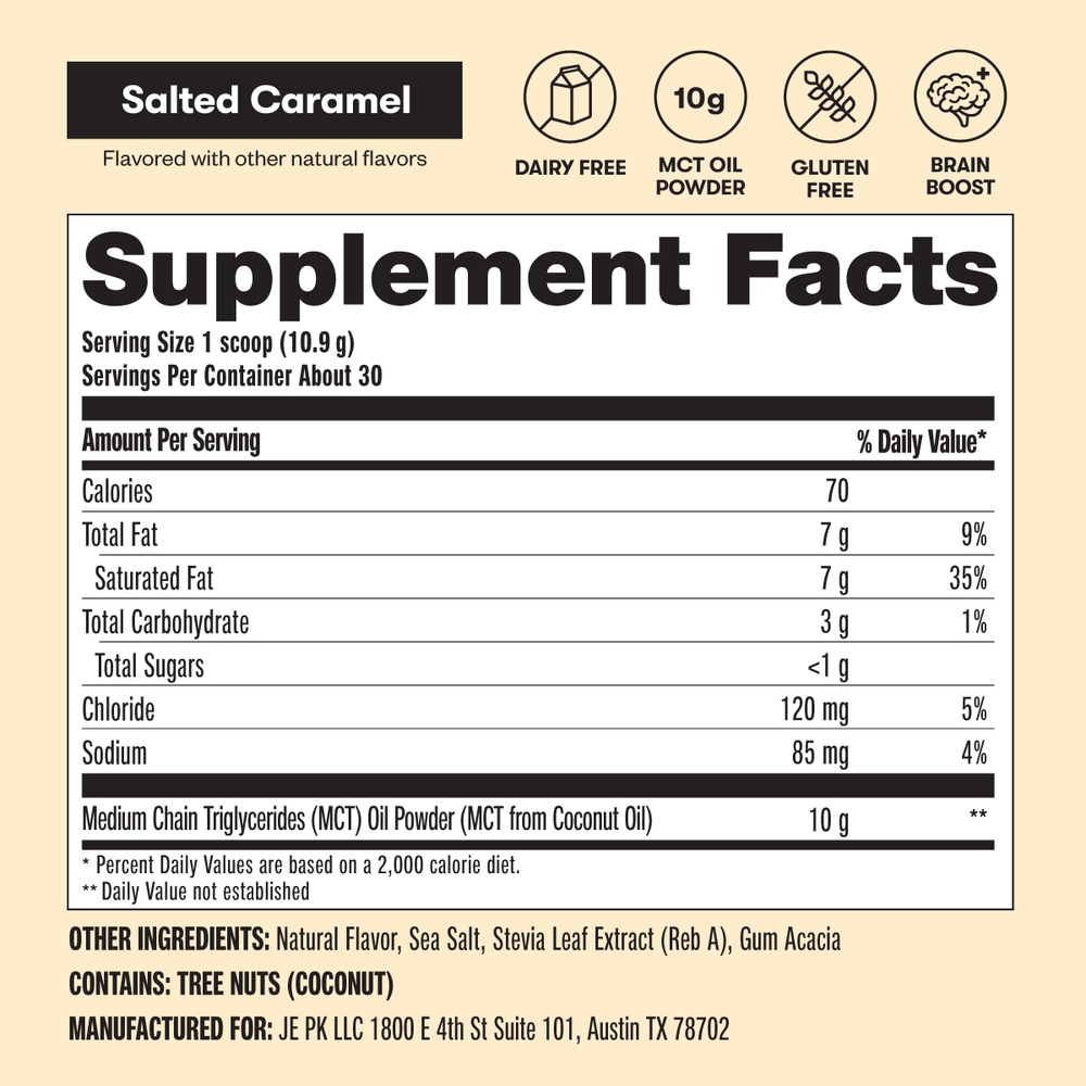 MCT Oil Powder (ONLINE ORDER ONLY)