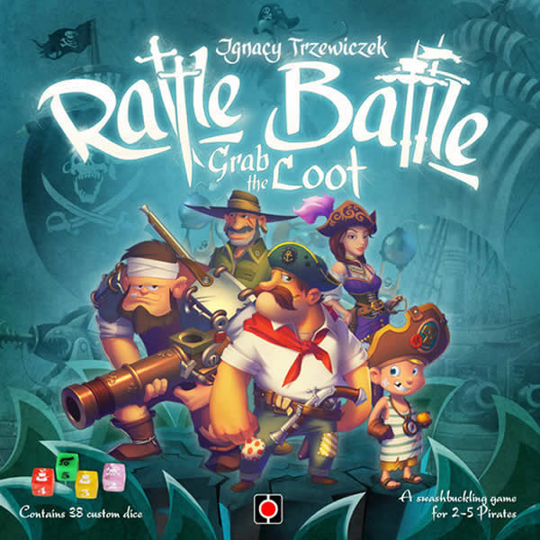 PLG794 Rattle Battle Grab The Loot Dice Game Portal Games (ONLINE ORDER ONLY)