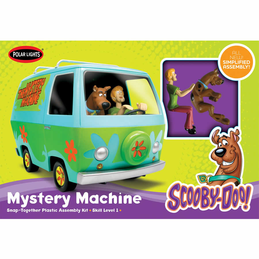 PLL90112 Scooby Doo Mystery Machine 1/25 Scale Plastic Model Kit Polar Lights (ONLINE ORDER ONLY)