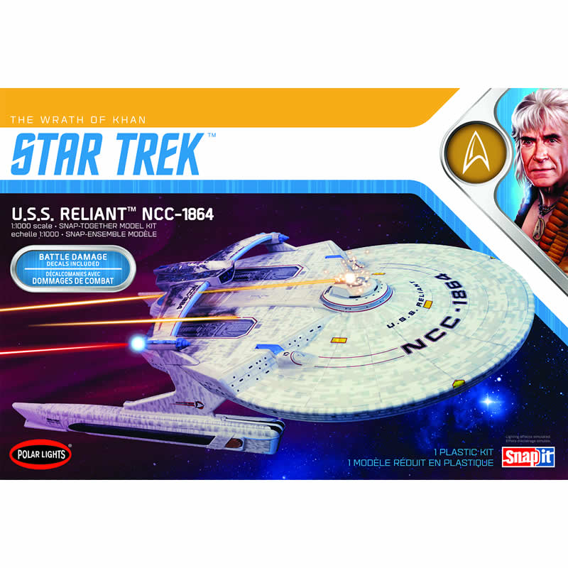 PLL975 USS Reliant NCC-1864 1/1000 Scale Plastic Model Kit Round 2 (ONLINE ORDER ONLY)