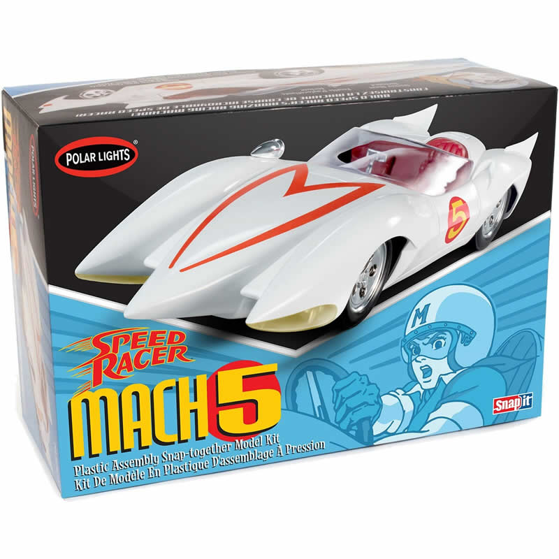 PLL98112 Speed Racer Mach V 1/25 Scale Plastic Model Kit Polar Lights (ONLINE ORDER ONLY)