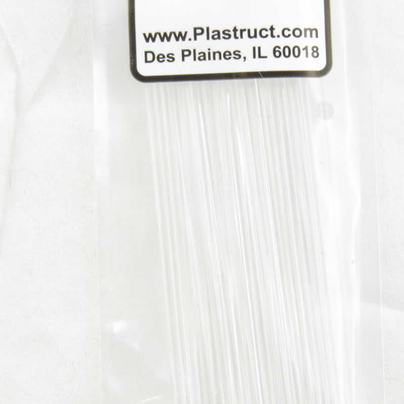 PLS90291 1/16 Acrylic Rod 40 Pieces Plastruct (ONLINE ORDER ONLY)