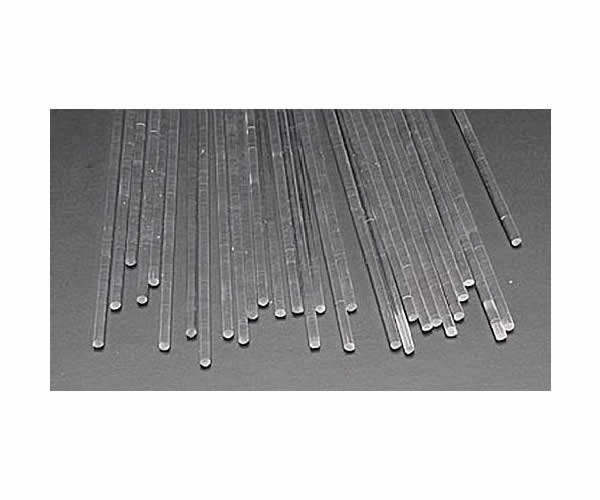 PLS90292 Acrylic Rod 1/8 x 9 Inches Pack of 30 Plastruct (ONLINE ORDER ONLY)