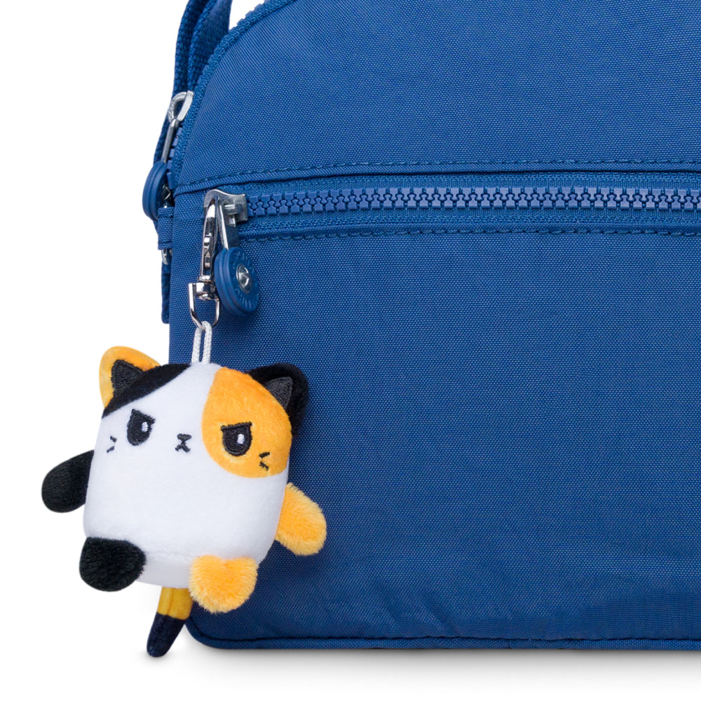 TeeTurtle Plushie Charm Keychain: Angry Calico Cat (ONLINE ORDER ONLY)