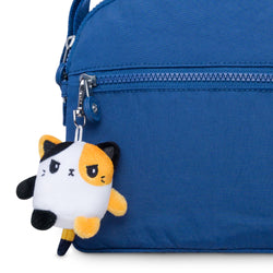 TeeTurtle Plushie Charm Keychain: Angry Calico Cat (ONLINE ORDER ONLY)