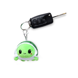 TeeTurtle Plushie Charm Keychain: Happy Green Turtle (ONLINE ORDER ONLY)