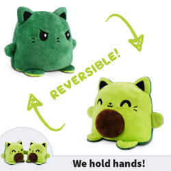 TeeTurtle Reversible Cat: Avo-Cat-O Plushmate (Mini) (ONLINE ORDER ONLY)