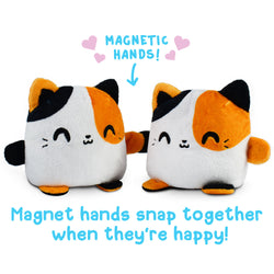 TeeTurtle Reversible Cat: Calico Plushmate (Mini) (ONLINE ORDER ONLY)
