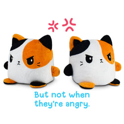 TeeTurtle Reversible Cat: Calico Plushmate (Mini) (ONLINE ORDER ONLY)