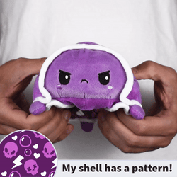 TeeTurtle Reversible Turtle: Punk Shell/Purple (Mini) (ONLINE ORDER ONLY)