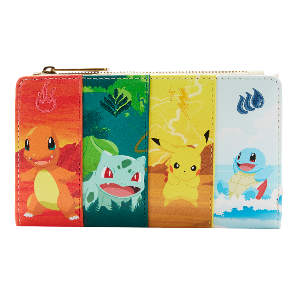 Loungefly: Pokemon - Elements Flap Wallet (ONLINE ORDER ONLY)