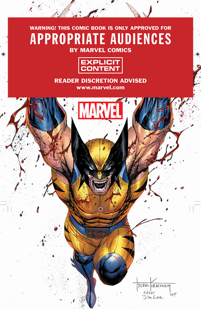 Wolverine Revenge #2 Red Band [Polybagged] Explicit Content Unknown Comics Exclusive Tyler Kirkham Virgin Nycc 2024 Var (10/23/2024) (ONLINE ORDER ONLY)