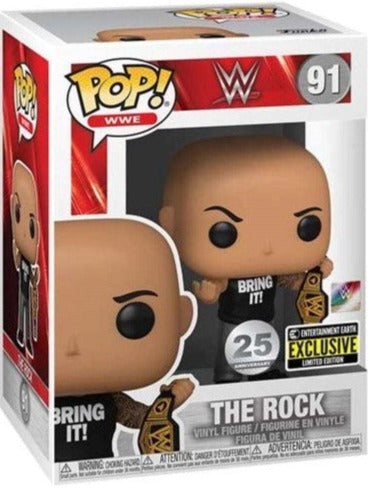 Funko Pop! WWE “The Rock” #91 (ONLINE ORDER ONLY)