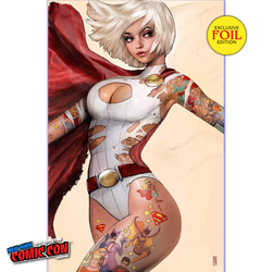 [Signed by Nathan Szerdy] POWER GIRL #1 NATHAN SZERDY (616) EXCLUSIVE FOIL NYCC VIRGIN VAR [IN STOCK] (ONLINE ORDER ONLY)