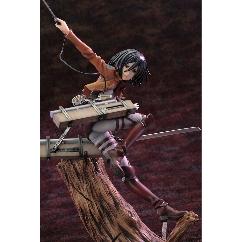 KOTOBUKIYA ARTFX J: Attack on Titan - Mikasa Ackerman Renewal Package Ver. 1/7 Scale Figure (ONLINE ORDER ONLY)