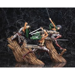 KOTOBUKIYA ARTFX J: Attack on Titan - Levi Renewal Package Ver. 1/7 Scale Figure (ONLINE ORDER ONLY)