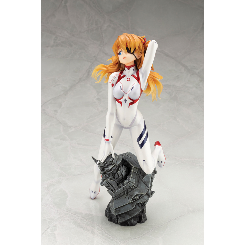 KOTOBUKIYA: Evangelion: 3.0+1.0 Thrice Upon a Time - Asuka Shikinami Langley White Plugsuit Ver. 1/6 Scale Figure (ONLINE ORDER ONLY)