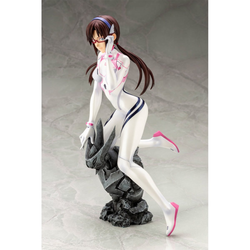 KOTOBUKIYA: Evangelion: 3.0+1.0 Thrice Upon a Time - Mari Makinami Illustrious White Plugsuit Ver. 1/6 Scale Figure (ONLINE ORDER ONLY)