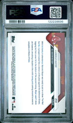 Graded 2025 Topps Now Marcelo Mayer #214 Black Foil /10 Rookie RC Baseball Card PSA 9 Mint (ONLINE ORDER ONLY)