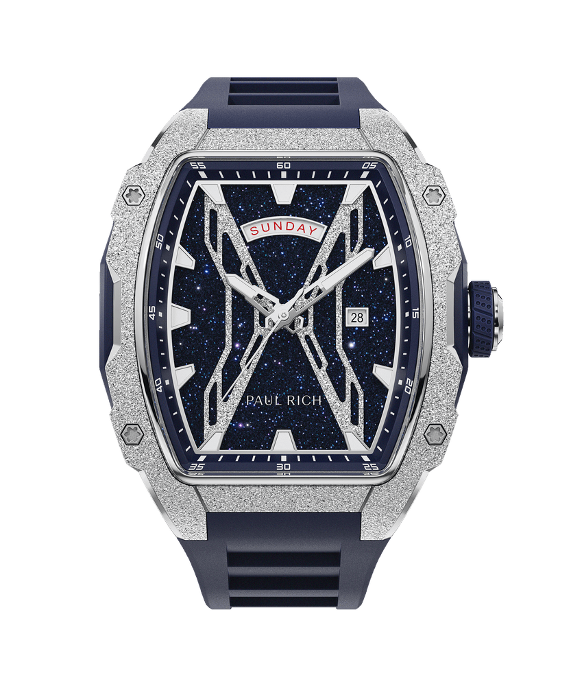 Astro Day & Date Lunar Silver