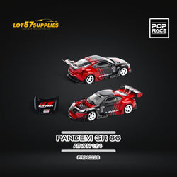 (Pre-Order) PopRace PANDEM GR86 - ADVAN 1:64 (ONLINE ORDER ONLY)