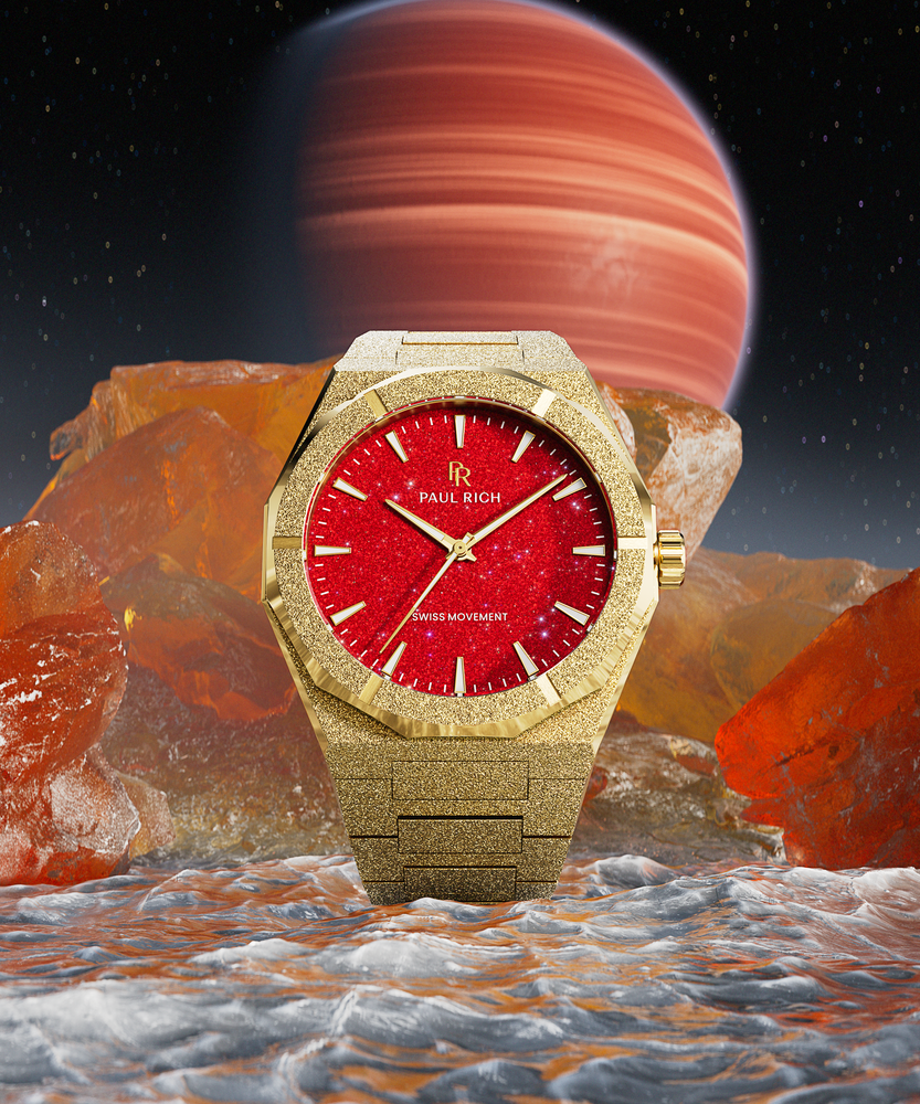Frosted Star Dust II Gold Red (Online Only)