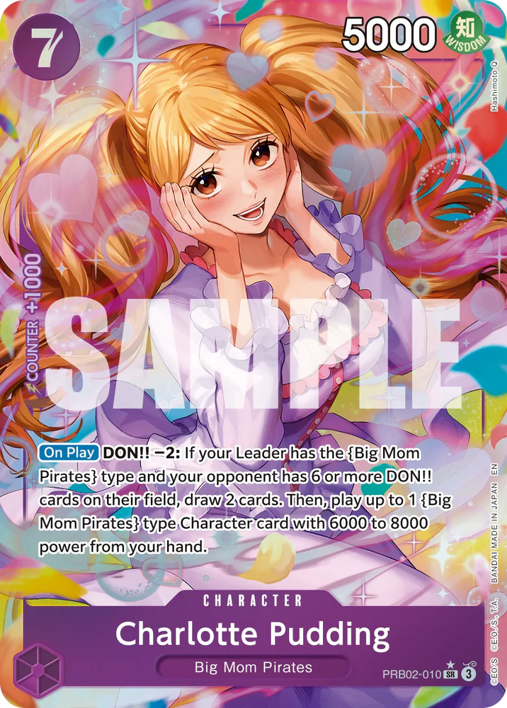 Charlotte Pudding (Alternate Art) [Premium Booster -The Best- Vol. 2] (ONLINE ORDER ONLY)