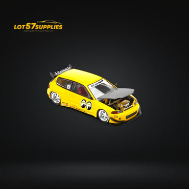 (Pre-Order) Pop Race Pandem Civic EG6 v1.5 - MOONEYES 1:64 PRE0010 (ONLINE ORDER ONLY)