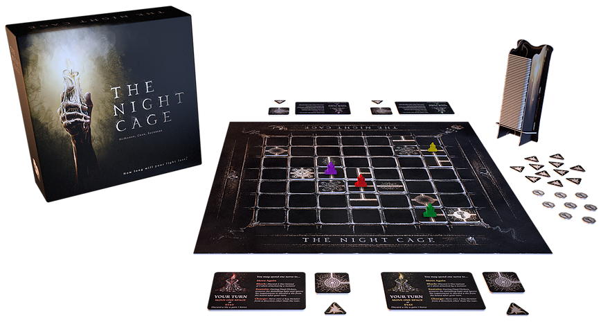 The Night Cage - Deluxe Edition with Neoprene Game Mat (ONLINE ORDER ONLY)