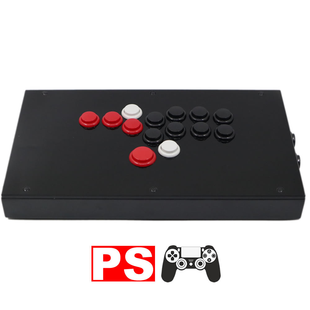 RAC-J803B All Button Leverless Arcade Game Controller for PC/PS/XBOX/SWITCH (Online Only)