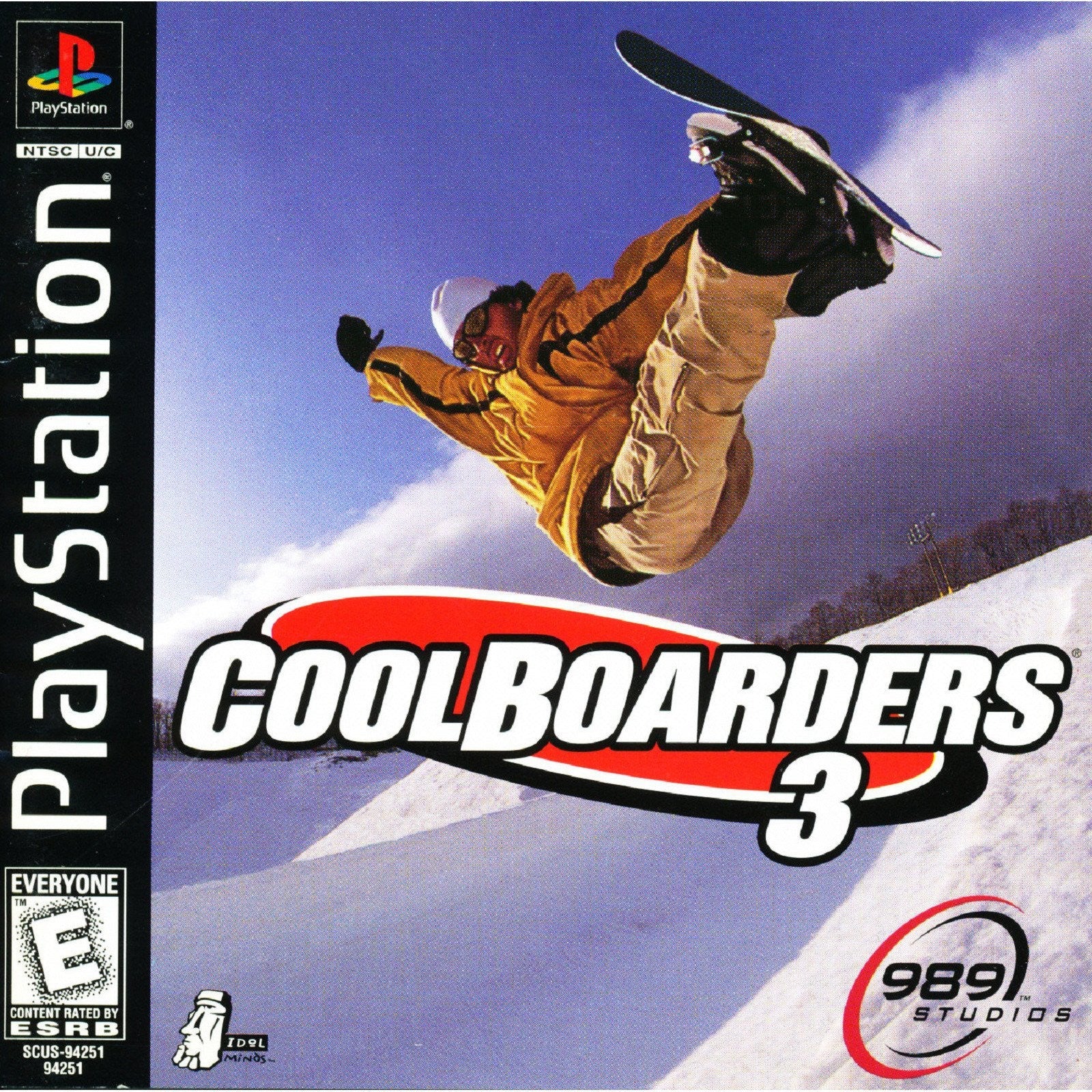 Cool Boarders 3 (Playstation) (ONLINE ORDER ONLY)