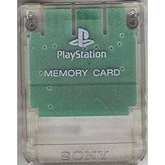 Memory Card [Clear] - PlayStation (Online Order Only)