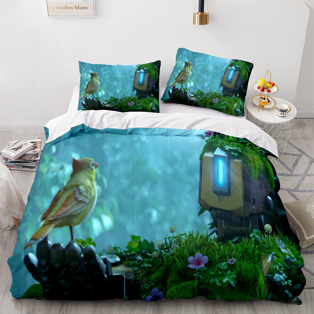 PS4 Overwatch Pattern Bedding Set Quilt Covers Room Decoration (Online Order Only)