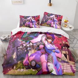 PS4 Overwatch Pattern Bedding Set Quilt Covers Room Decoration (Online Order Only)