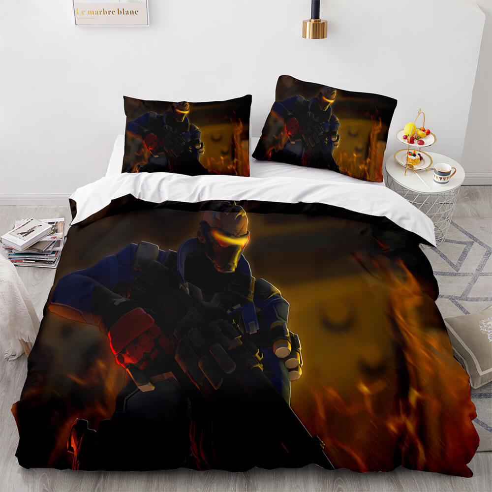 PS4 Overwatch Pattern Bedding Set Quilt Covers Room Decoration (Online Order Only)
