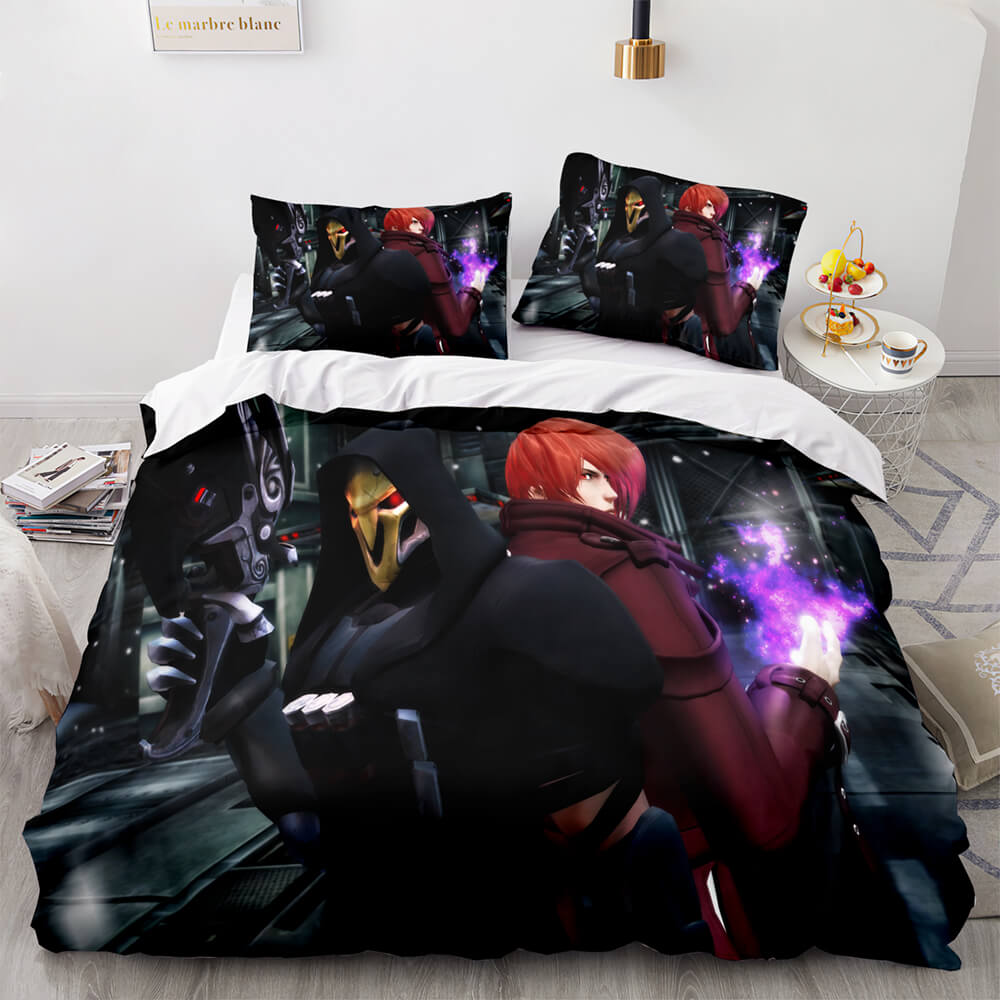 PS4 Overwatch Pattern Bedding Set Quilt Covers Room Decoration (Online Order Only)
