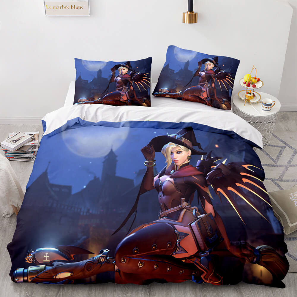 PS4 Overwatch Pattern Bedding Set Quilt Covers Room Decoration (Online Order Only)