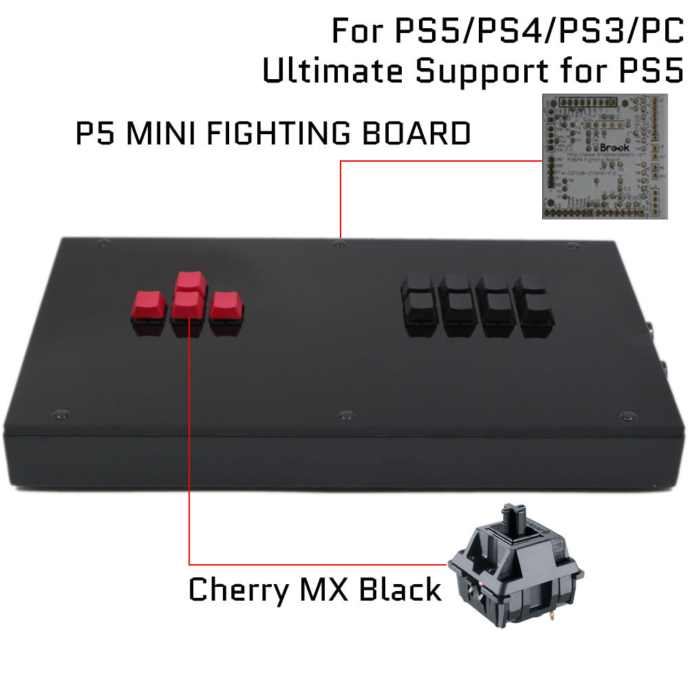 RAC-J800KK Mechanical Keyboard Arcade Game Controller for PC/PS/XBOX/SWITCH (Online Only)