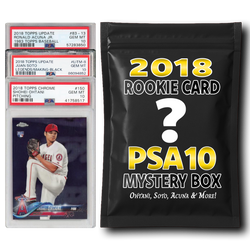 PSA 10 Graded 2018 MLB Baseball Rookie Card Mystery Box (Ohtani, Soto, Acuna & More!)