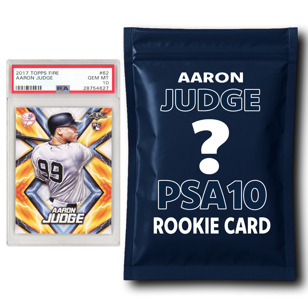 Aaron Judge PSA 10 Graded Rookie Baseball Card Mystery Pack (ONLINE ORDER ONLY)