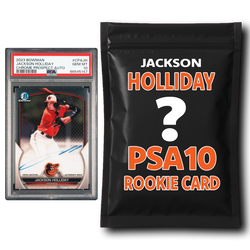 Jackson Holliday PSA 10 Graded Rookie Baseball Card Mystery Pack