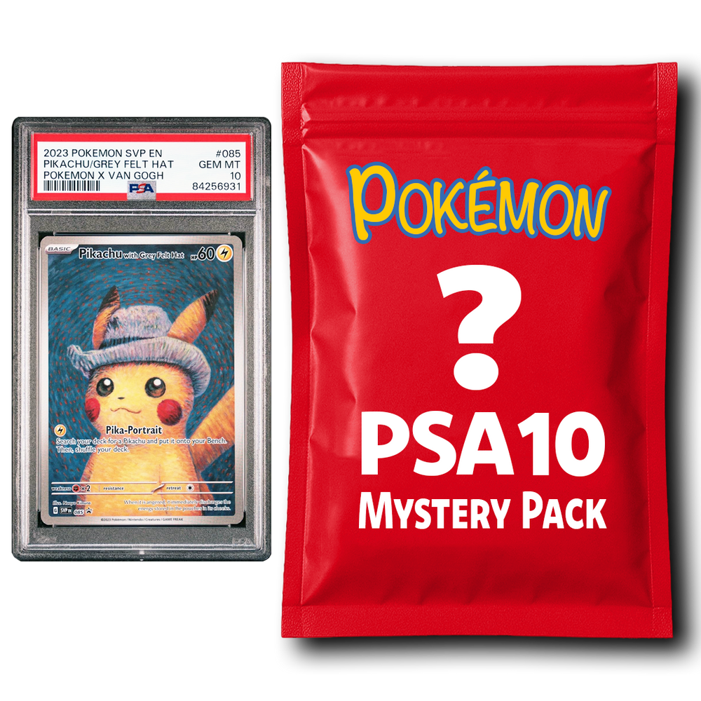 Pokemon PSA 10 Graded Card Mystery Pack (ONLINE ORDER ONLY)