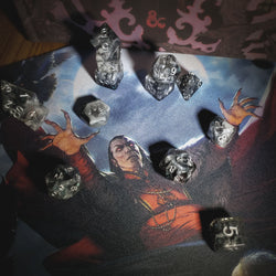 Misty Step - 14 Piece DnD Dice Set | Acrylic RPG Gaming Dice (ONLINE ORDER ONLY)